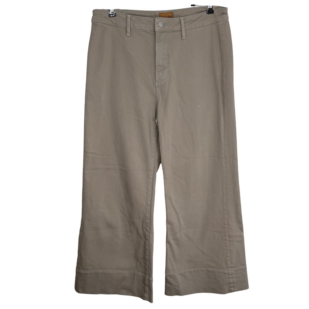 Driftwood Charlee Size 29 Tan Khaki Jeans Wide Leg Ankle